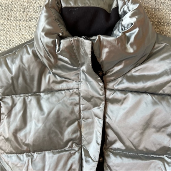 Athleta silver bomber (warm winter) jacket - size medium - Picture 10 of 12